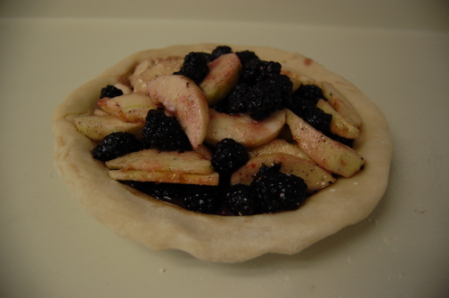 Apple Blackberry Pie